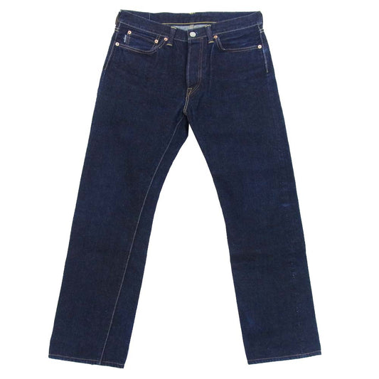 エターナル NO.883 W28 赤耳セルビッジ デニムパンツ インディゴブルー系 34【中古】