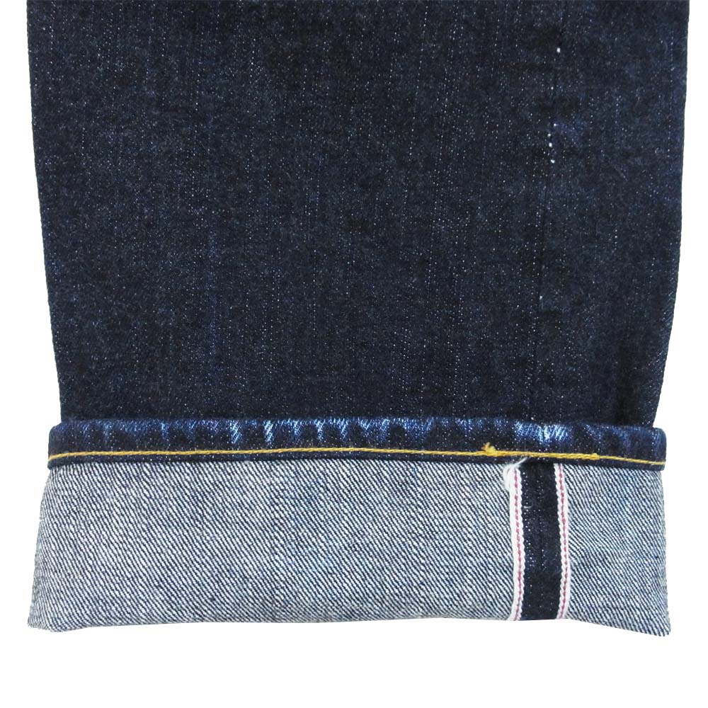 エターナル NO.883 W28 赤耳セルビッジ デニムパンツ インディゴブルー系 34【中古】