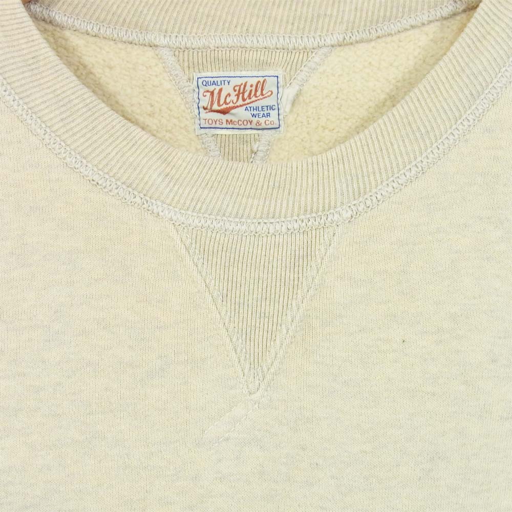 TOY'S McCOY トイズマッコイ McHill マックヒル 両V スウェット ベージュ系 40【中古】