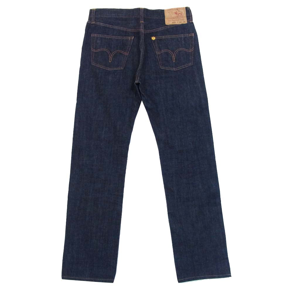 Pherrow's フェローズ 466 タイトフィット スターチドウォッシュ デニムパンツ インディゴブルー系 32【美品】【中古】
