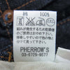 Pherrow's フェローズ 466 タイトフィット スターチドウォッシュ デニムパンツ インディゴブルー系 32【美品】【中古】