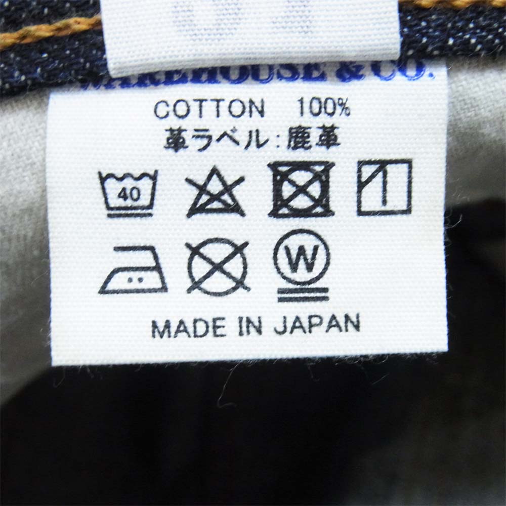 WAREHOUSE ウエアハウス Lot800 スタンダード リジッド デニムパンツ インディゴブルー系 W31【美品】【中古】