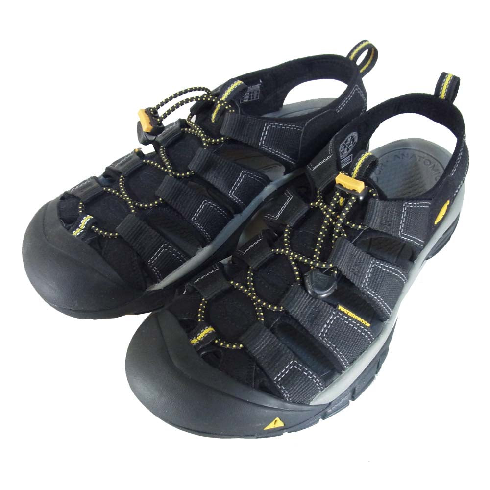 KEEN キーン 1001907 Newport ニューポート ブラック系 US10【極上美品】【中古】