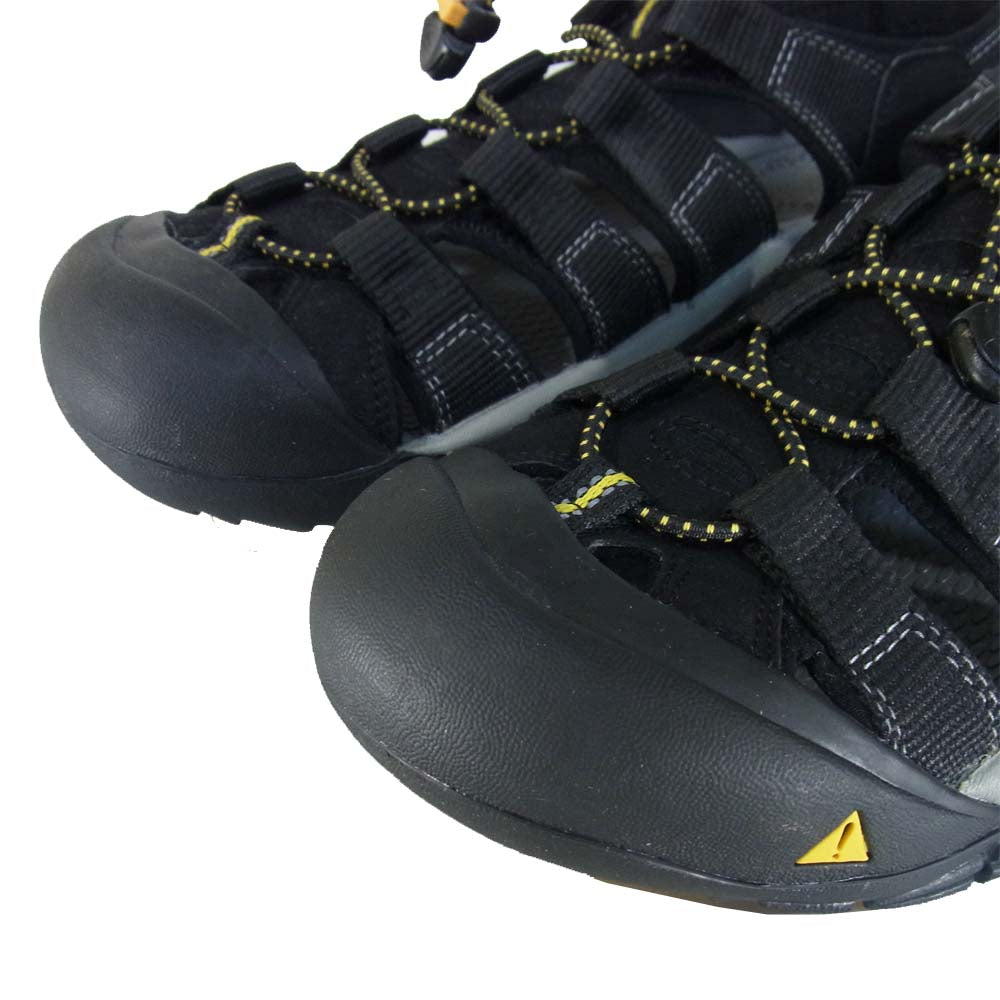 KEEN キーン 1001907 Newport ニューポート ブラック系 US10【極上美品】【中古】