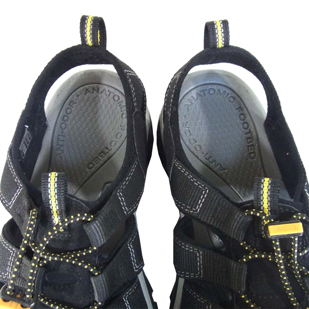 KEEN キーン 1001907 Newport ニューポート ブラック系 US10【極上美品】【中古】