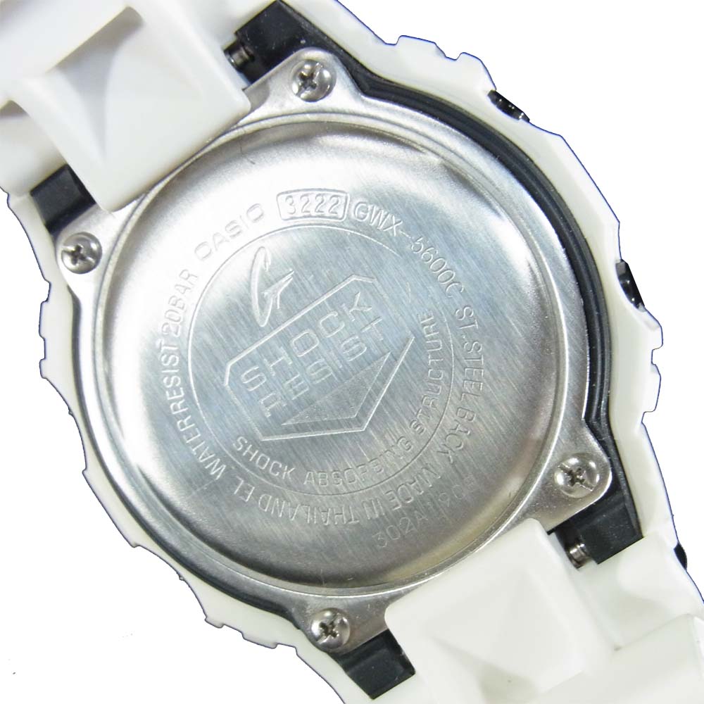 G-SHOCK ジーショック GWX-5600C タフソーラー 時計 ホワイト系【中古】