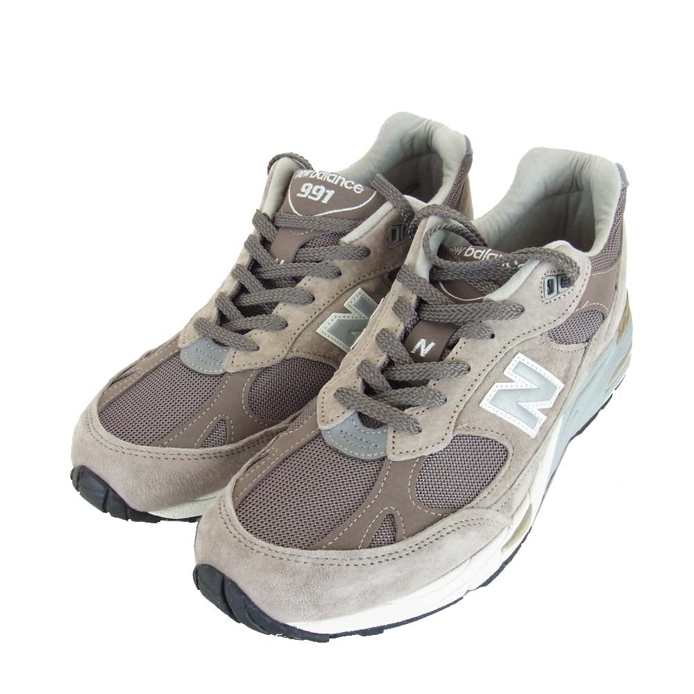 NEW BALANCE ニューバランス M991EFS 英国製 M991 EFS グレージュ 27.5cm【極上美品】【中古】