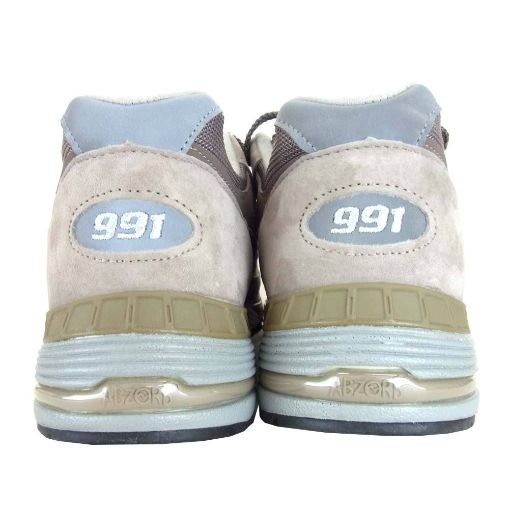 NEW BALANCE ニューバランス M991EFS 英国製 M991 EFS グレージュ 27.5cm【極上美品】【中古】