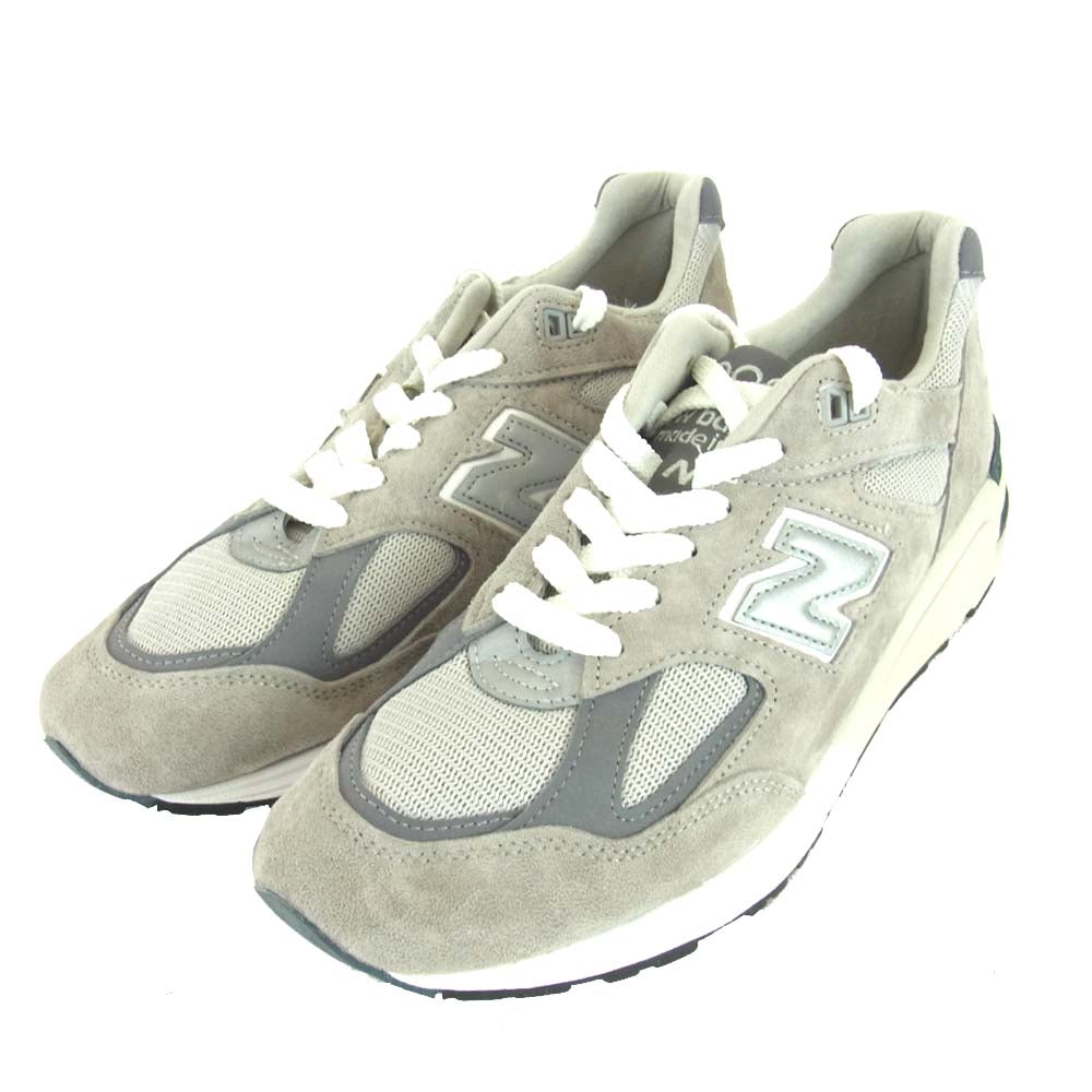 NEW BALANCE ニューバランス  M990GR2 USA製 ローカット 27.5cm【美品】【中古】