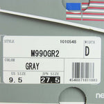 NEW BALANCE ニューバランス  M990GR2 USA製 ローカット 27.5cm【美品】【中古】