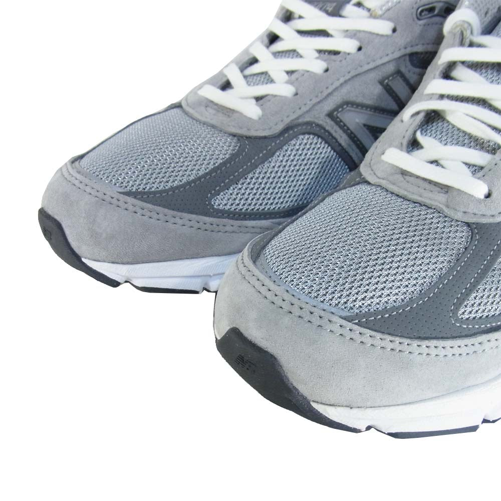 NEW BALANCE ニューバランス M990GL4 USA製 M990 GL4 グレー系 US9.5【新古品】【未使用】【中古】