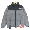 THE NORTH FACE ノースフェイス ND91842 国内正規品 NUPTSE JACKET ヌプシ ダウン ジャケット ミックスグレー L【新古品】【未使用】【中古】