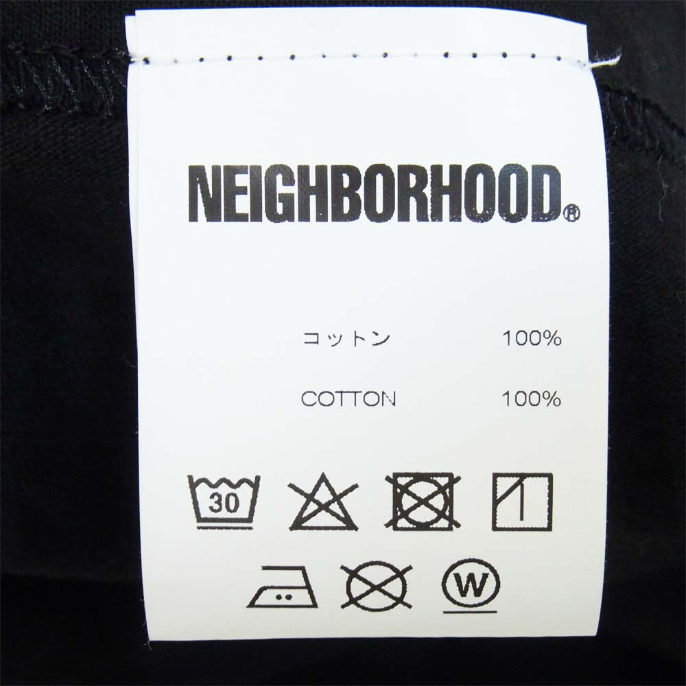 NEIGHBORHOOD ネイバーフッド アンチソーシャルソーシャルクラブ ANTI SOCIAL SOCIAL CLUB スカル プリント Tシャツ ブラック系 S【中古】