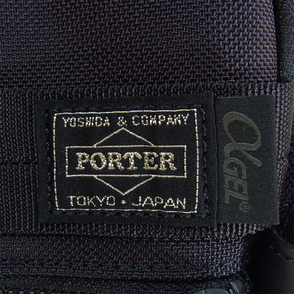 PORTER ポーター 未使用品 αGEL GRIP 2WAY SHOULDER BAG ゲルグリップ ショルダーバッグ ブラック系【極上美品】【中古】