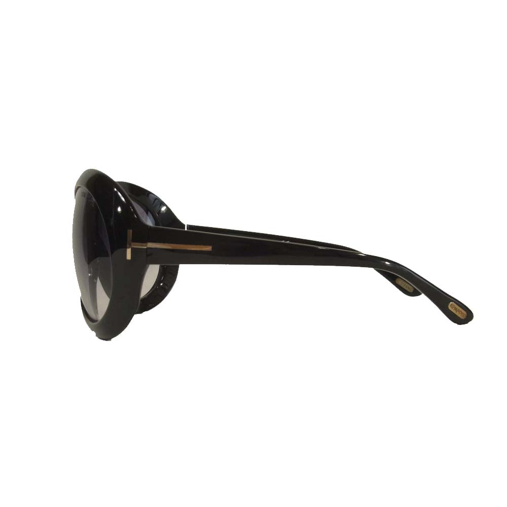 TOM FORD トムフォード LP0103509 TF18 Marissa マリッサ バタフライレンズ サングラス ブラック系 62□16 - 125【美品】【中古】
