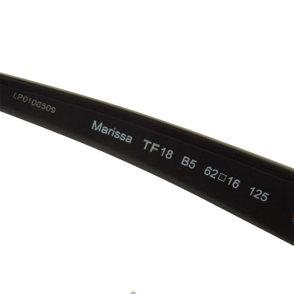 TOM FORD トムフォード LP0103509 TF18 Marissa マリッサ バタフライレンズ サングラス ブラック系 62□16 - 125【美品】【中古】