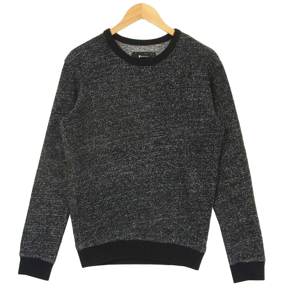 ティーバイアレキサンダーワン メランジ クルーネック スウェット トレーナー ダークグレー系 XS【中古】
