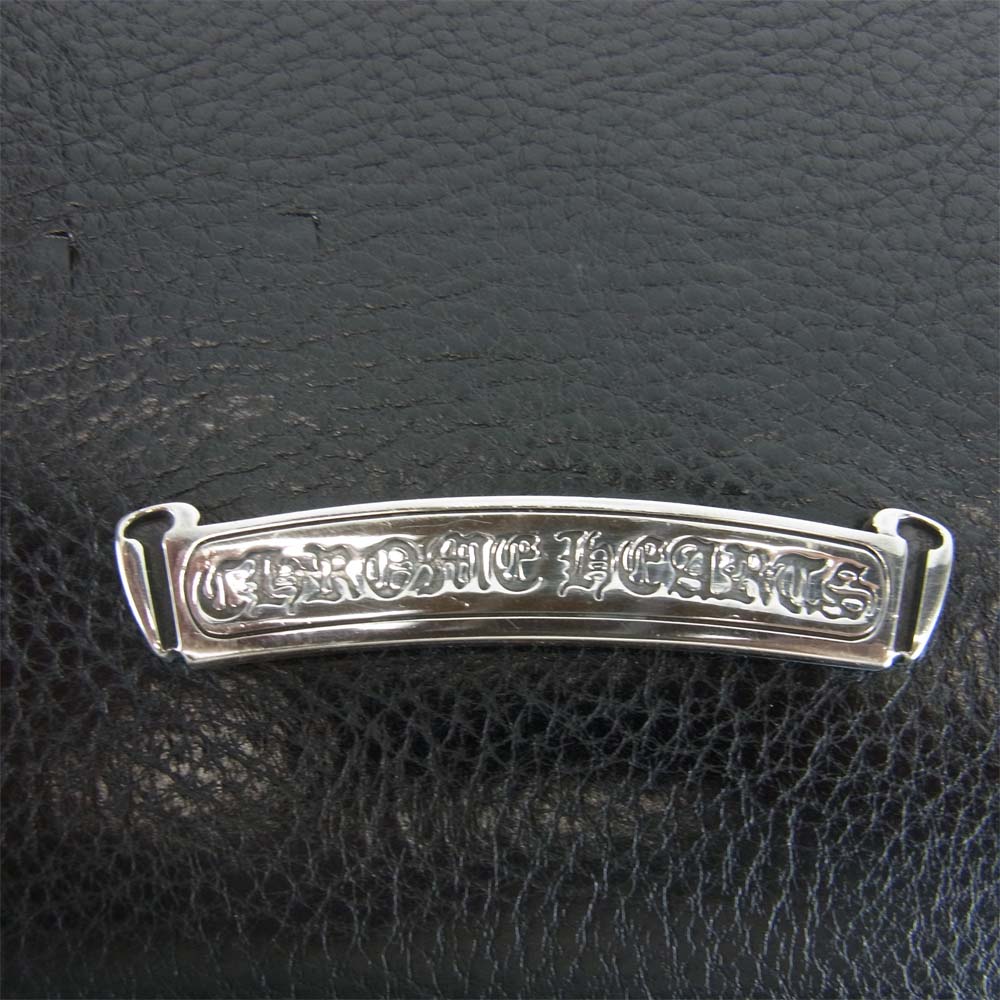 CHROME HEARTS クロムハーツ（原本有） レシート付 BRIEFCASE ブリーフケース クロスボール ガンスリンガー ブラック系【中古】