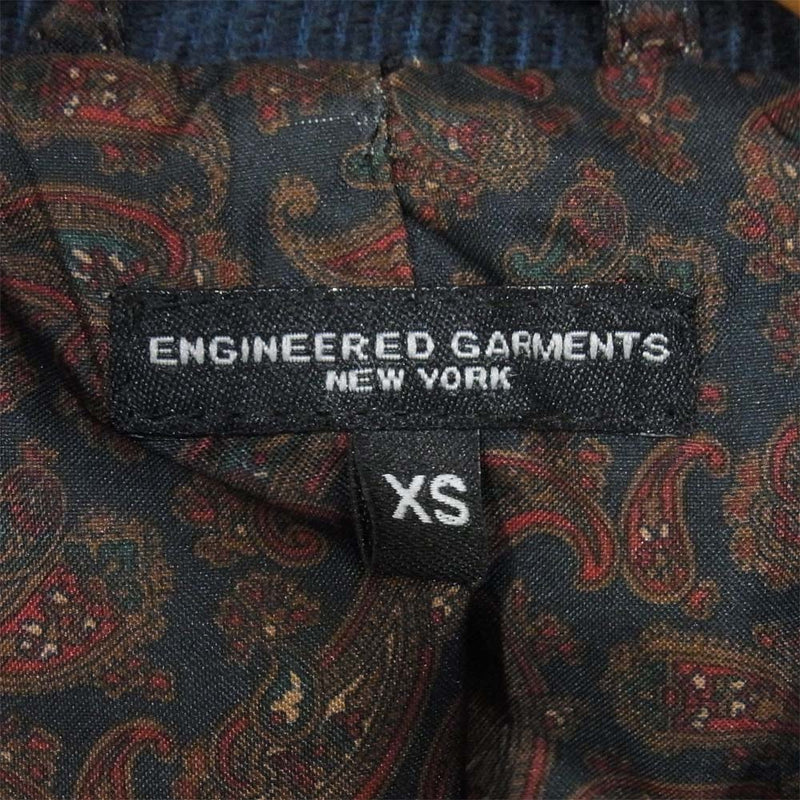 Engineered Garments エンジニアードガーメンツ 裏地ペイズリー