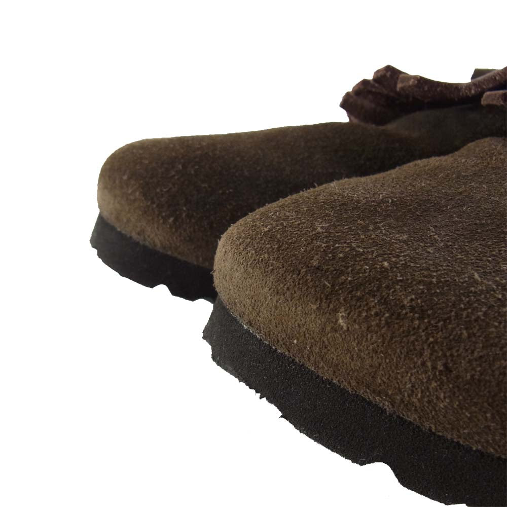 BIRKENSTOCK ビルケンシュトック SALZBURG ザルツブルグ スウェード シューズ ブラウン系 26.5㎝【中古】