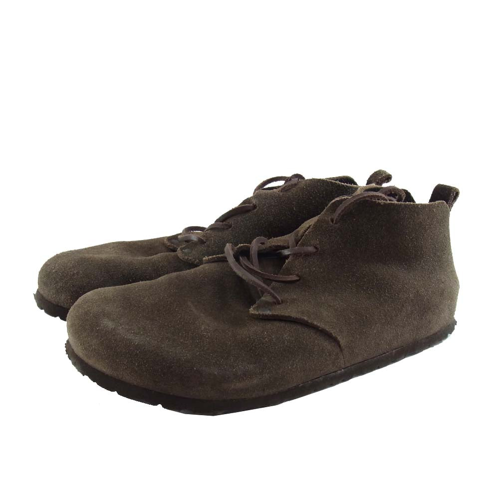 BIRKENSTOCK ビルケンシュトック DUNDEE ダンディー スウェード シューズ ブラウン系 41【中古】