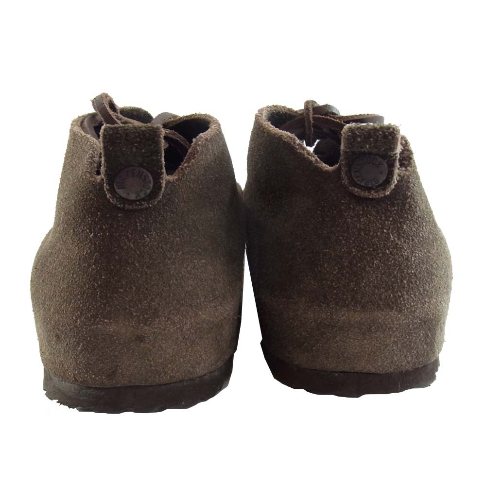 BIRKENSTOCK ビルケンシュトック DUNDEE ダンディー スウェード シューズ ブラウン系 41【中古】