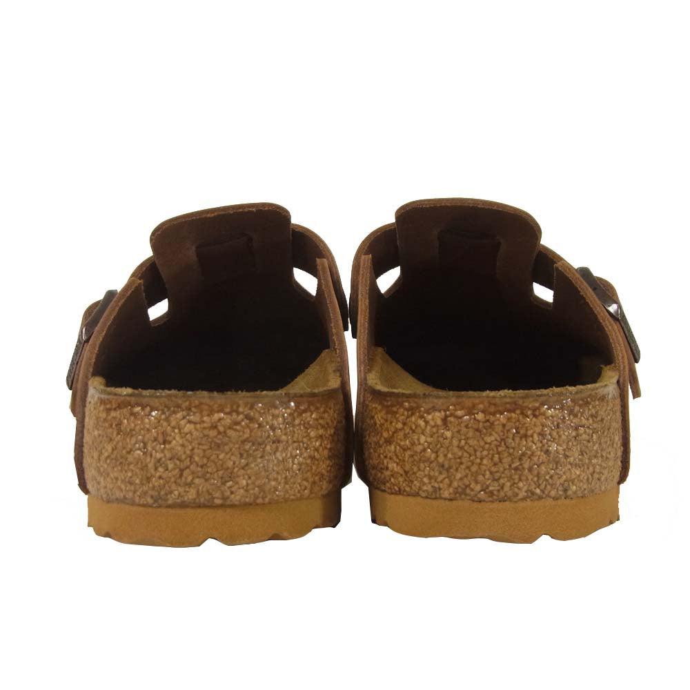 BIRKENSTOCK ビルケンシュトック 1017269 BOSTON ボストン Natura Cognac ナチュラル コニャック サンダル ブラウン系 26.5cm【新古品】【未使用】【中古】