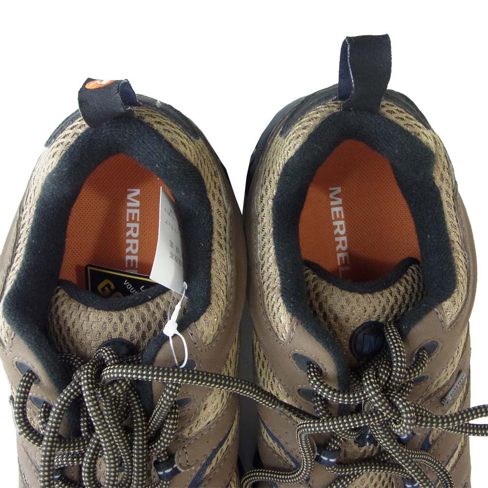 MERRELL メレル J65271W MOAB GORE-TEX モアブ ゴアテックス トレッキング シューズ カーキ系 US10【極上美品】【中古】