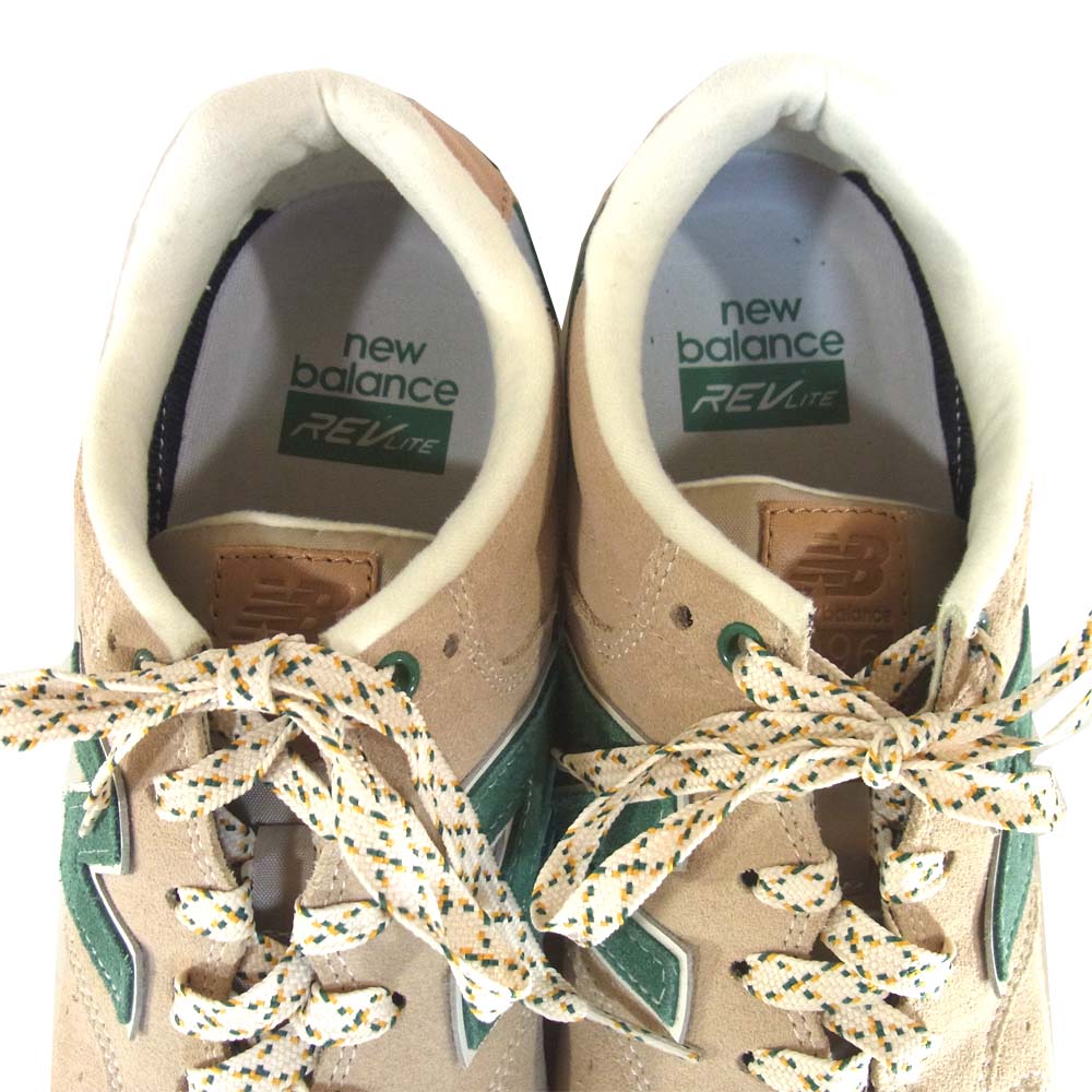NEW BALANCE ニューバランス MRL996SA スエード ローカット スニーカー ベージュ系 US9【美品】【中古】