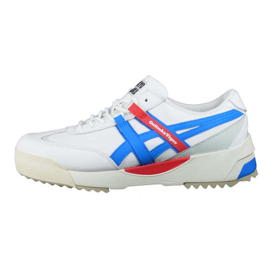 ONITSUKA TIGER オニツカタイガー 20SS 1183A559 DELEGATION EX デレゲーション WHITE/ELECTRICBLUE US9【新古品】【未使用】【中古】