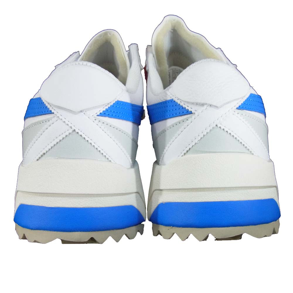 ONITSUKA TIGER オニツカタイガー 20SS 1183A559 DELEGATION EX デレゲーション WHITE/ELECTRICBLUE US9【新古品】【未使用】【中古】