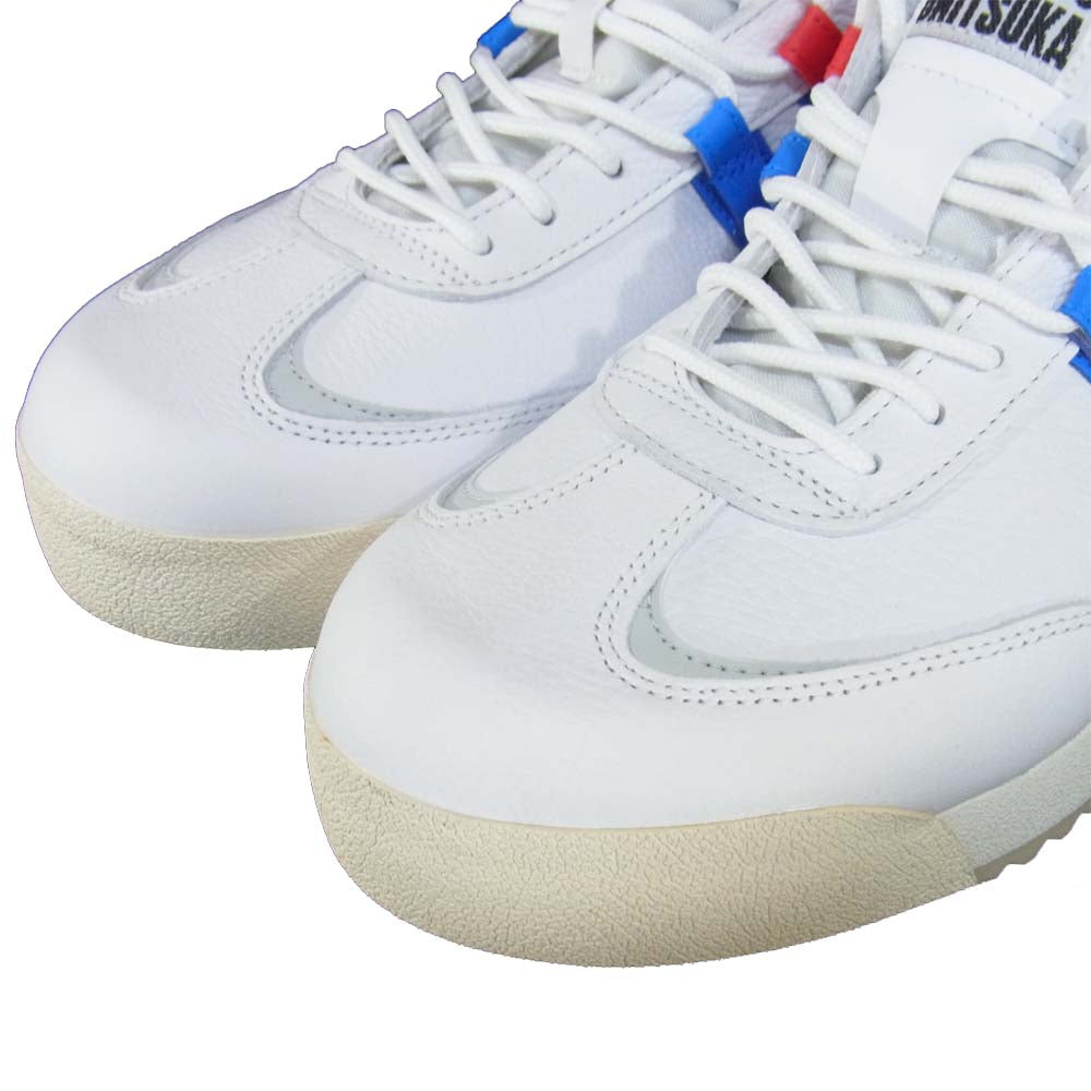 ONITSUKA TIGER オニツカタイガー 20SS 1183A559 DELEGATION EX デレゲーション WHITE/ELECTRICBLUE US9【新古品】【未使用】【中古】