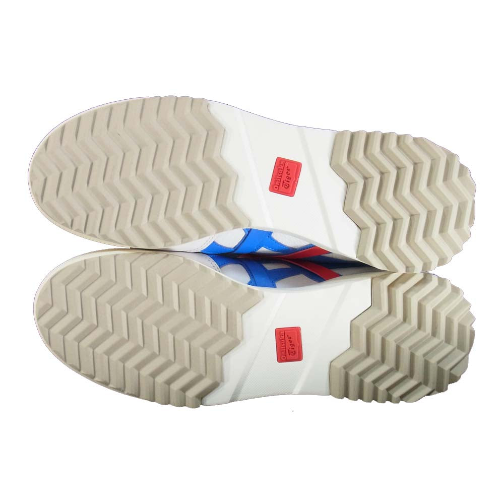 ONITSUKA TIGER オニツカタイガー 20SS 1183A559 DELEGATION EX デレゲーション WHITE/ELECTRICBLUE US9【新古品】【未使用】【中古】
