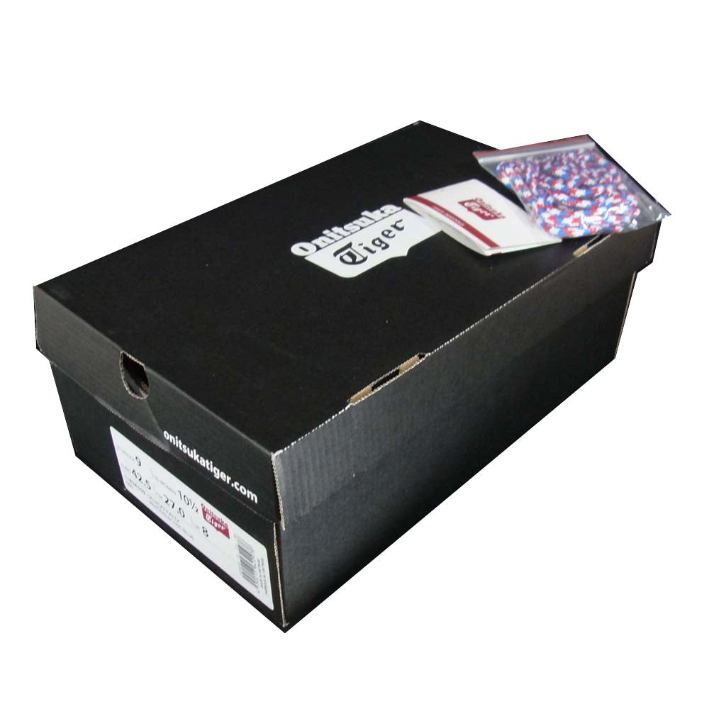 ONITSUKA TIGER オニツカタイガー 20SS 1183A559 DELEGATION EX デレゲーション WHITE/ELECTRICBLUE US9【新古品】【未使用】【中古】
