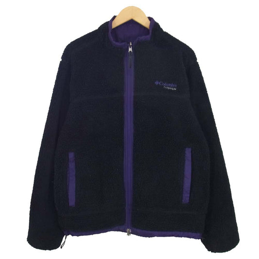 Columbia コロンビア 210 PM3544 MONTE RIDGE JACKET リバーシブル モンテリッジ フリース ジャケット  ブラック系 XL【中古】