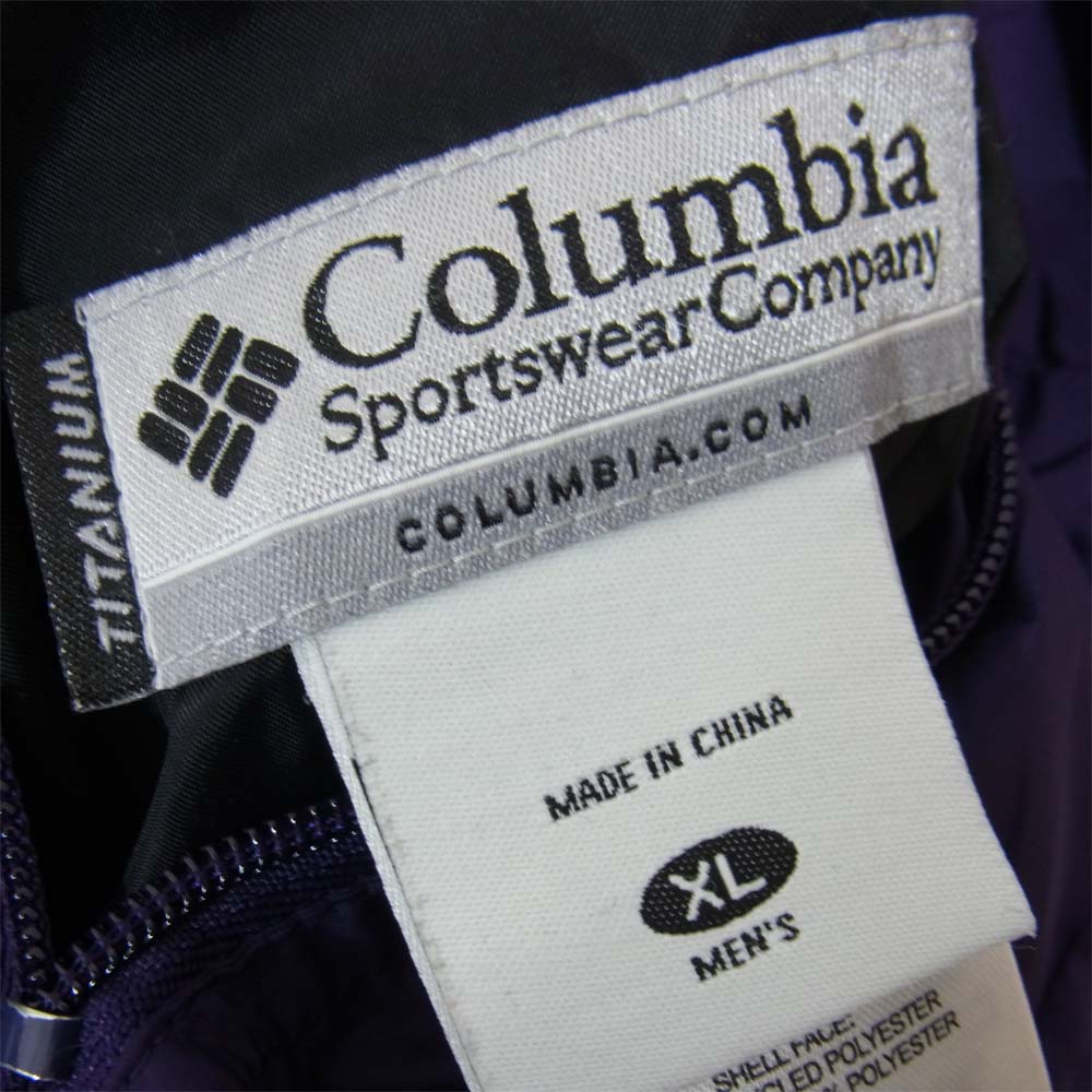 Columbia コロンビア 210 PM3544 MONTE RIDGE JACKET リバーシブル モンテリッジ フリース ジャケット  ブラック系 XL【中古】