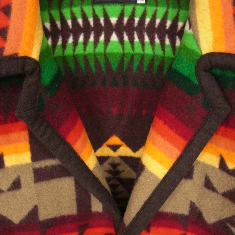 クライウルフアリゾナ ネイティブ柄 ブランケット ラグ ジャケット マルチカラー系 M【中古】