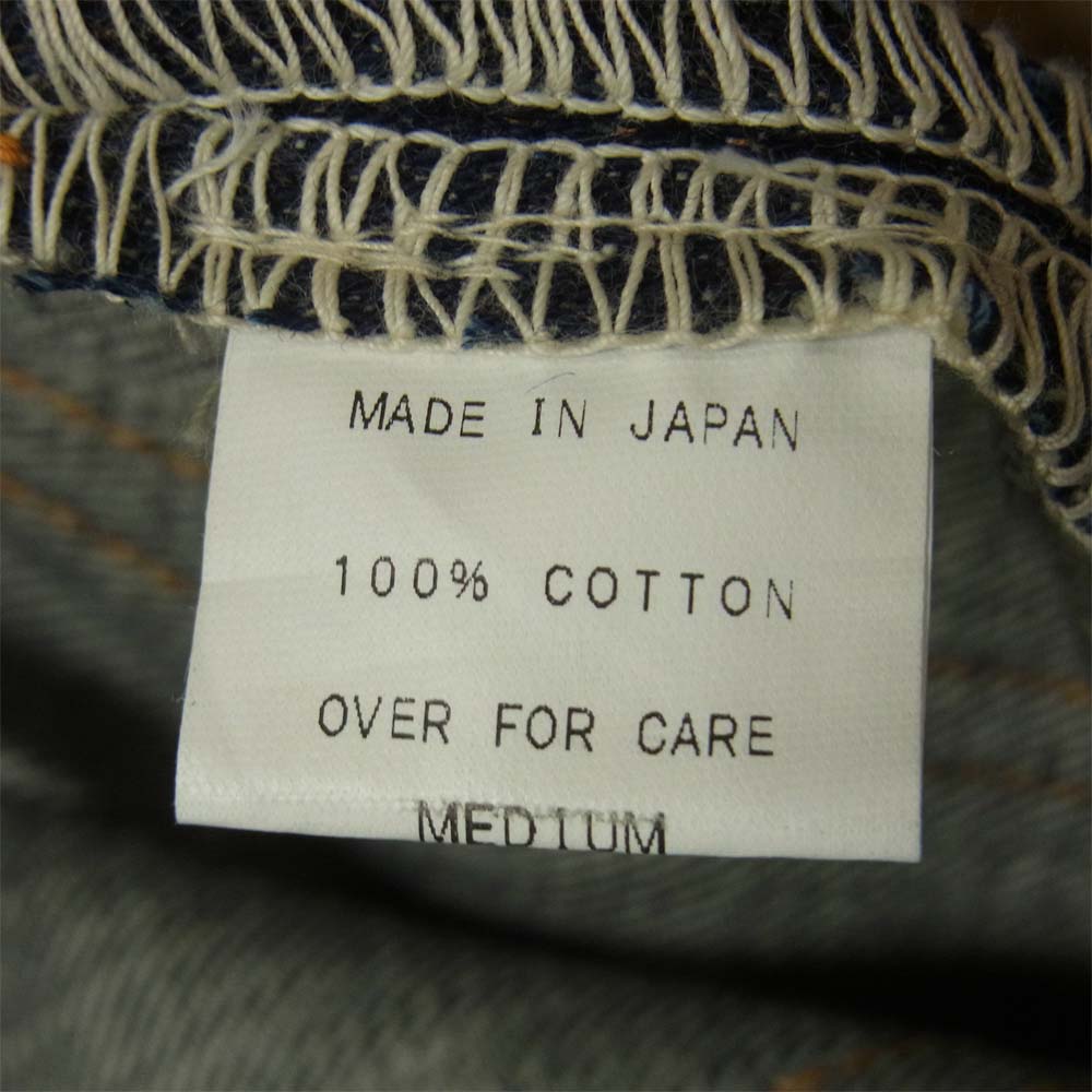 ベラフォンテ 未使用品 A GOOD TIME PRODUCTION セルビッチ ストレート デニム パンツ インディゴブルー系 M【極上美品】【中古】