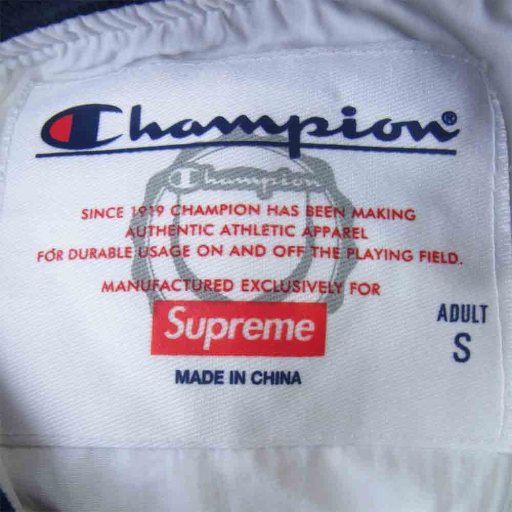 Supreme シュプリーム × チャンピオン Champion 15SS Warm Up Pullover オフホワイト系 S【極上美品】【中古】