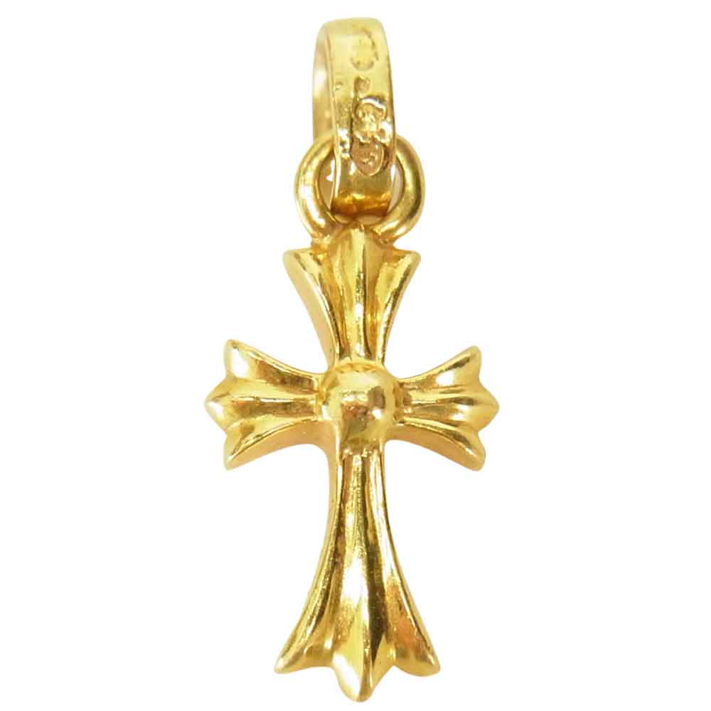 CHROME HEARTS クロムハーツ（原本無） 22K ベイビーファット チャーム ベビーファット トップ ゴールド系【中古】