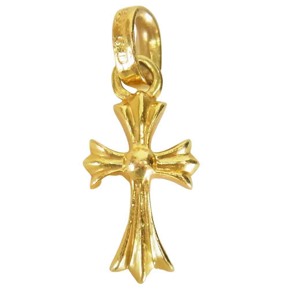 CHROME HEARTS クロムハーツ（原本無） 22K ベイビーファット チャーム ベビーファット トップ ゴールド系【中古】