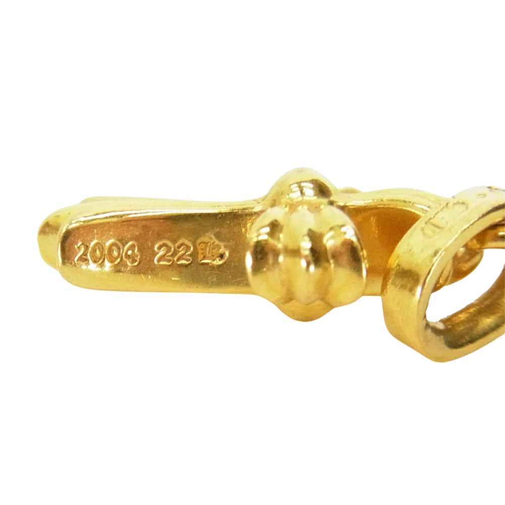 CHROME HEARTS クロムハーツ（原本無） 22K ベイビーファット チャーム ベビーファット トップ ゴールド系【中古】