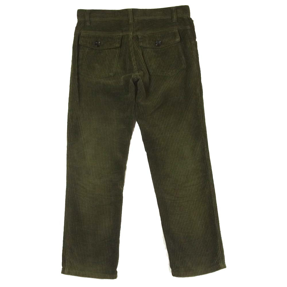 COMME des GARCONS コムデギャルソン TP-P009 トリコ tricot AD2005 太畝 コーデュロイ パンツ カーキ系 S【中古】