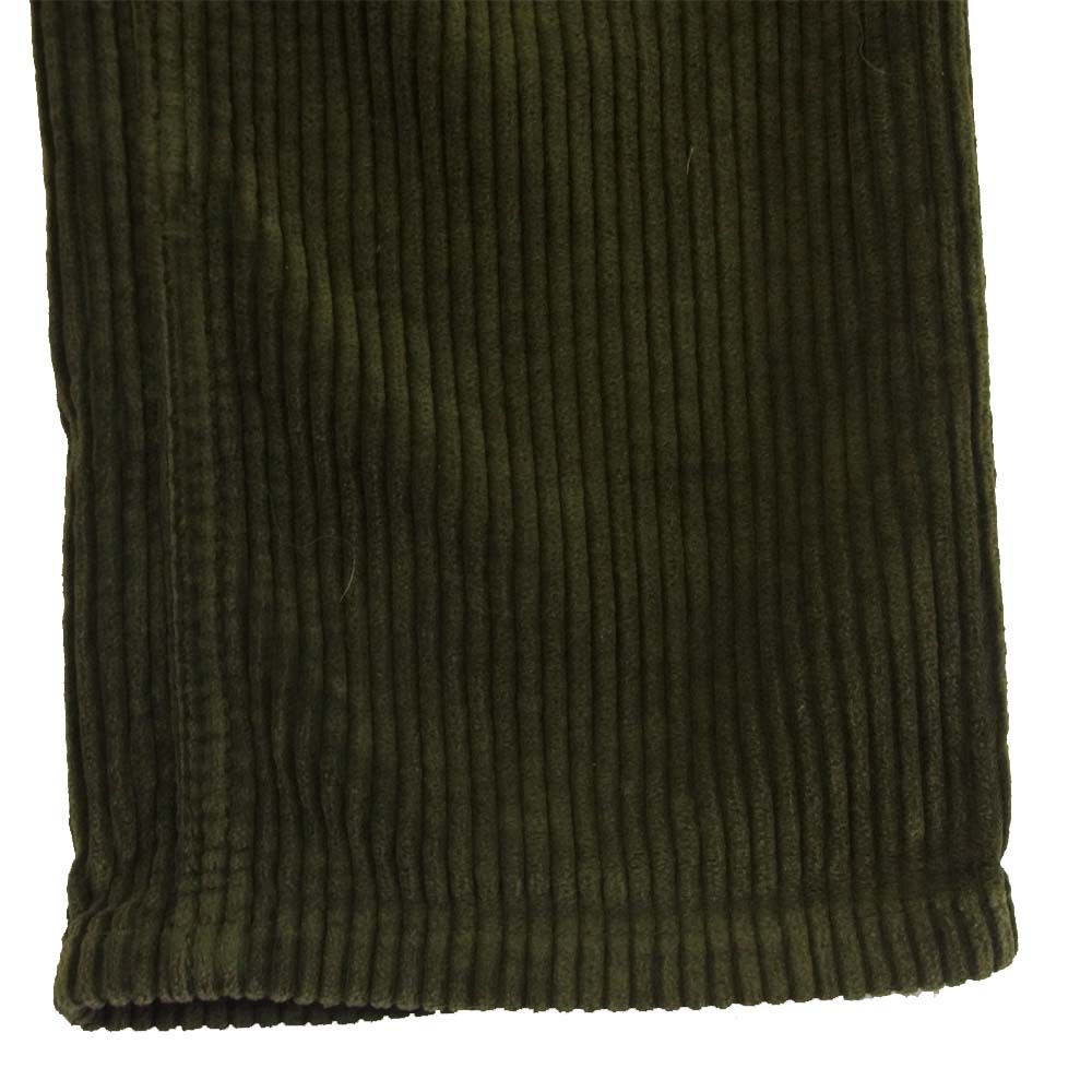 COMME des GARCONS コムデギャルソン TP-P009 トリコ tricot AD2005 太畝 コーデュロイ パンツ カーキ系 S【中古】