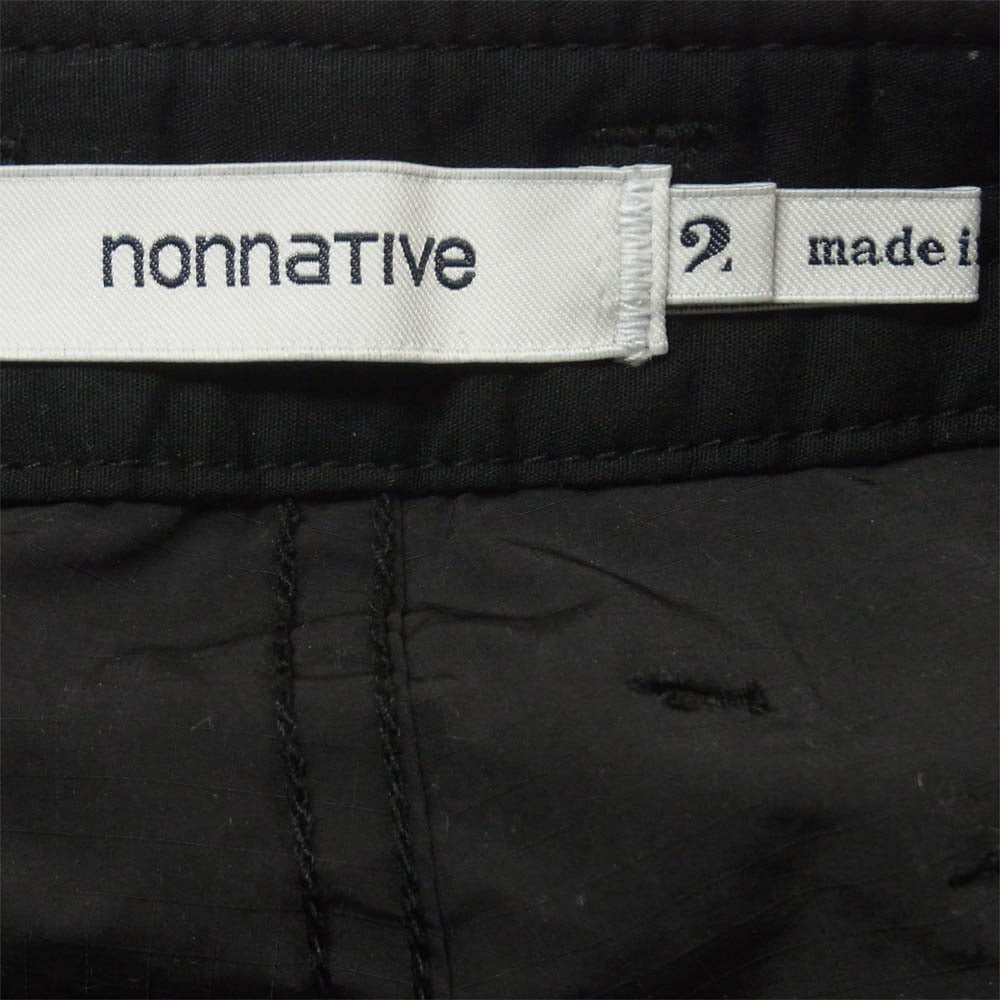 nonnative ノンネイティブ NN-P3577 UNTER 6P SHORTS PN RIPSTOP ハンター ショーツ リップストップ ブラック系 2【中古】