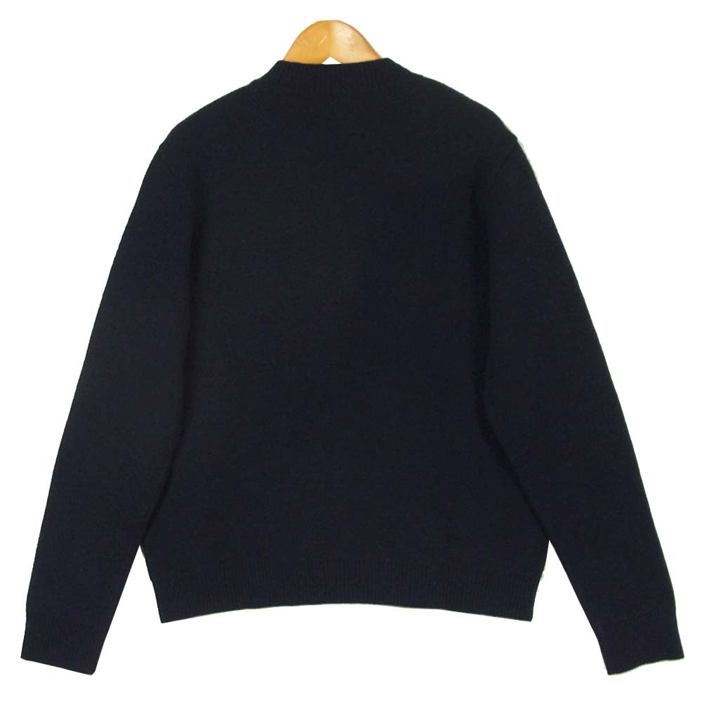 UNDERCOVER アンダーカバー L4903-1 アンダーカバイズム UNDERCOVERISM 13AW BRUIT カシミヤ混 クルーネック ニット ダークネイビー系 2【中古】