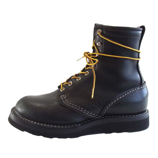 WESCO ウエスコ JOBMASTER ジョブマスター 編み上げ レースアップ ブーツ ブラック系 7 2/1E【中古】
