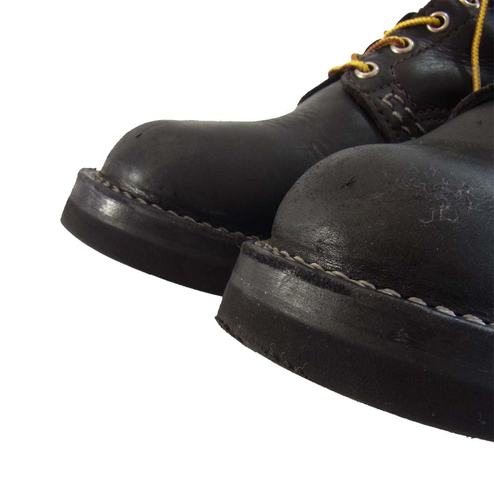 WESCO ウエスコ JOBMASTER ジョブマスター 編み上げ レースアップ ブーツ ブラック系 7 2/1E【中古】