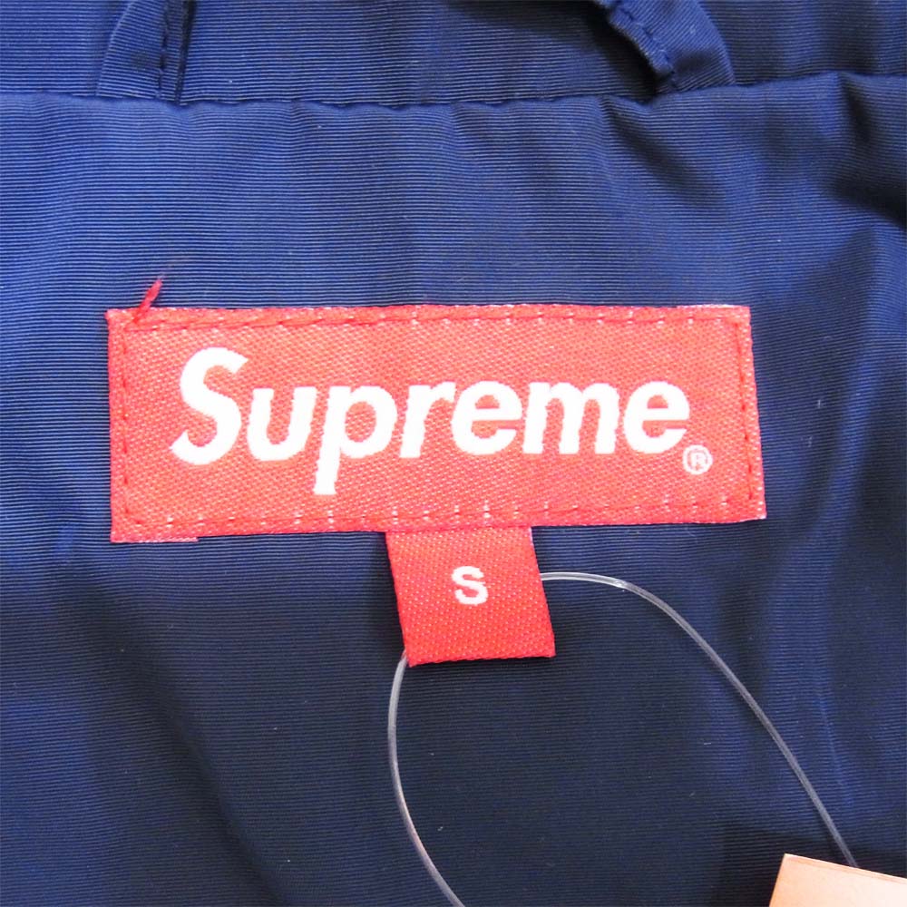 Supreme シュプリーム 19SS Apple Coaches Jacket Navy ネイビー系 S【新古品】【未使用】【中古】