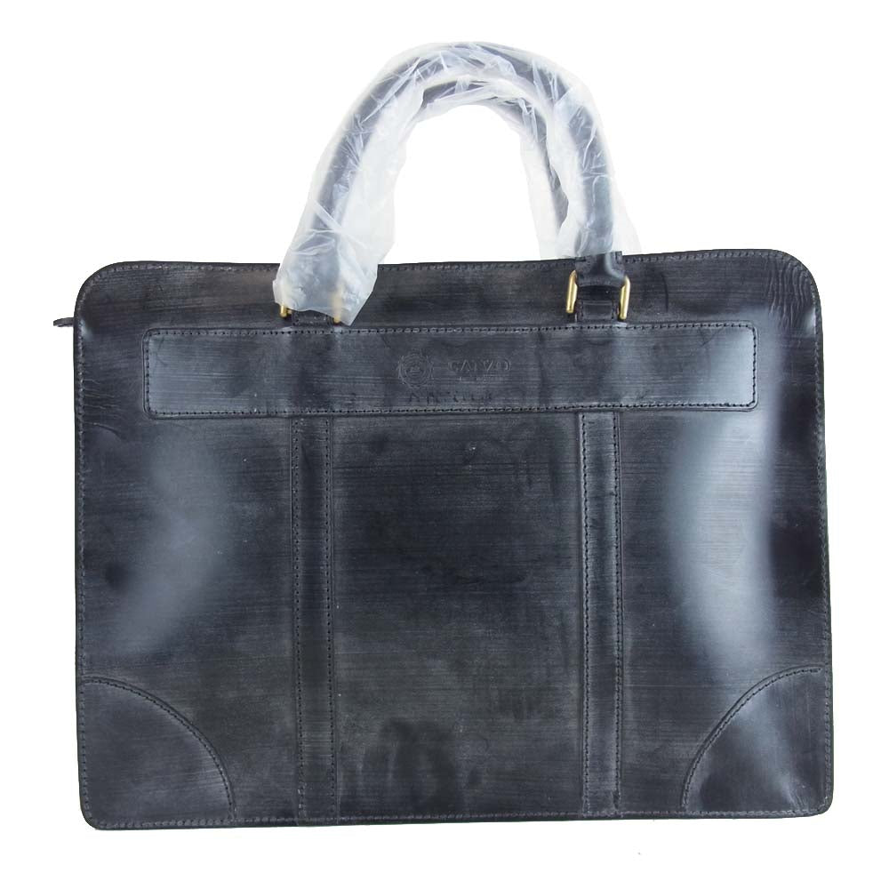 GANZO ガンゾ BRIDLE Brief ブライドル ブリーフケース ブラック系【極上美品】【中古】